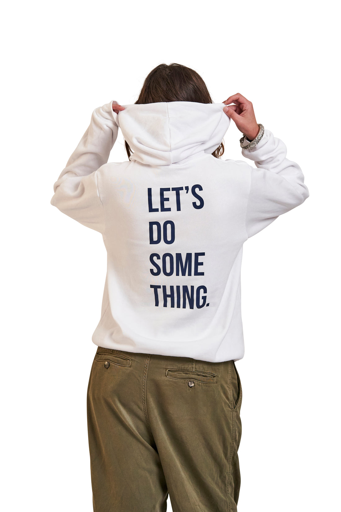 The White Essential Hoodie